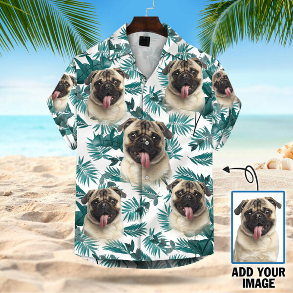 Custom Dog Cat Face Leaves & Flowers Custom Hawaiian Shirt With Multiple Faces - Image 8