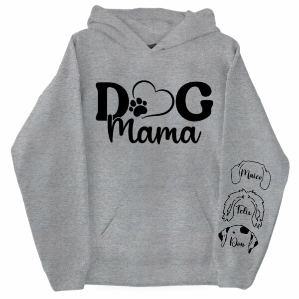 Custom Dog Mama Sweatshirt, Dog Lover Gift, Dog Sweatshirt, Custom Gift, Dog Mom Gift, Personalized Gifts, Dog Mom Hoodie - Image 11