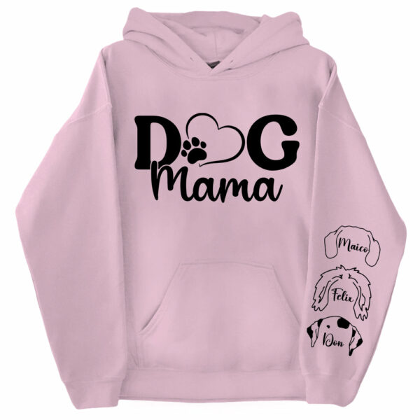 Custom Dog Mama Sweatshirt, Dog Lover Gift, Dog Sweatshirt, Custom Gift, Dog Mom Gift, Personalized Gifts, Dog Mom Hoodie - Image 12