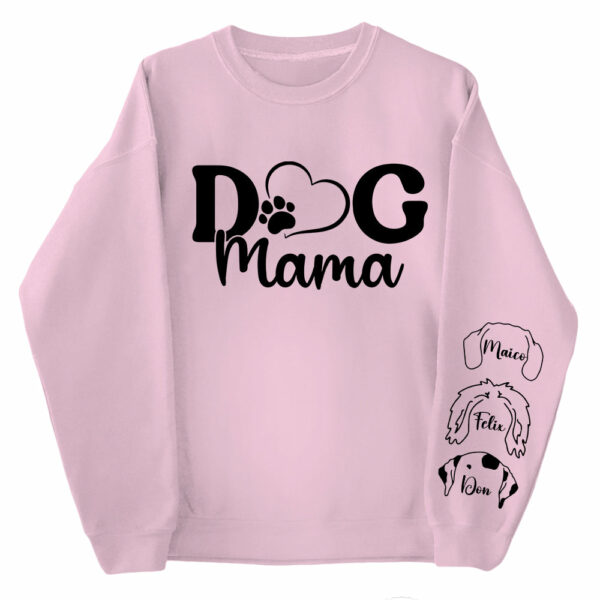 Custom Dog Mama Sweatshirt, Dog Lover Gift, Dog Sweatshirt, Custom Gift, Dog Mom Gift, Personalized Gifts, Dog Mom Hoodie - Image 7