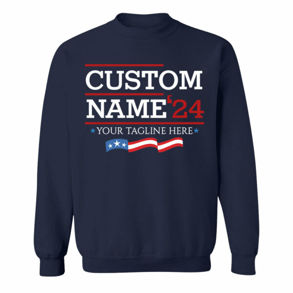 Custom Election Shirt,Personalized Election Shirt Gift,Custom Name Tee, Customized 2024 Tee,School Election Tee, Campaign Tee - Image 9
