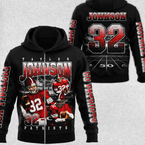 Custom Football All Over Print Shirt Bootleg Player Shirt, Team Name Gift For Football Lovers Game Day Shirt H2511 - Image 4