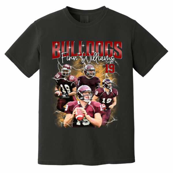 Custom Football Player Photo With Unique Style Bootleg Shirt - Perfect Shirt For Football Lovers - Image 7