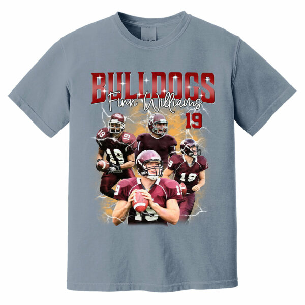 Custom Football Player Photo With Unique Style Bootleg Shirt - Perfect Shirt For Football Lovers - Image 9
