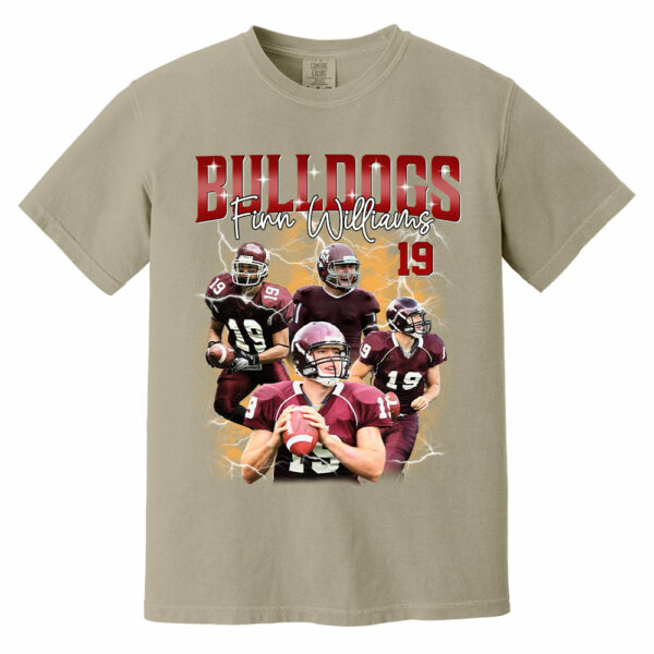 Custom Football Player Photo With Unique Style Bootleg Shirt - Perfect Shirt For Football Lovers - Image 12