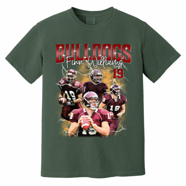 Custom Football Player Photo With Unique Style Bootleg Shirt - Perfect Shirt For Football Lovers - Image 15