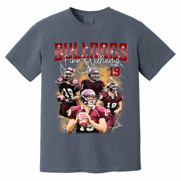 Custom Football Player Photo With Unique Style Bootleg Shirt - Perfect Shirt For Football Lovers - Image 14