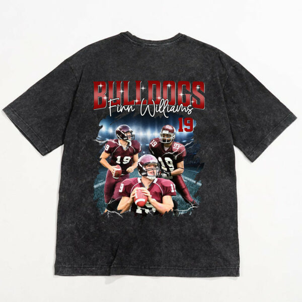 Custom Football Player Photo With Unique Style Bootleg Shirt - Perfect Shirt For Football Lovers - Image 6