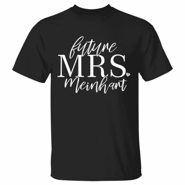 Custom Future Mrs Last Name Boyfriend Shirt Gift For Girlfriend - Image 2