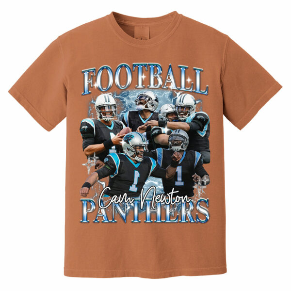 Custom Game Day Football Bootleg Shirt 90s Vintage Bootleg Custom Face Personalized T Shirt - Image 6
