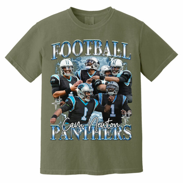 Custom Game Day Football Bootleg Shirt 90s Vintage Bootleg Custom Face Personalized T Shirt - Image 2