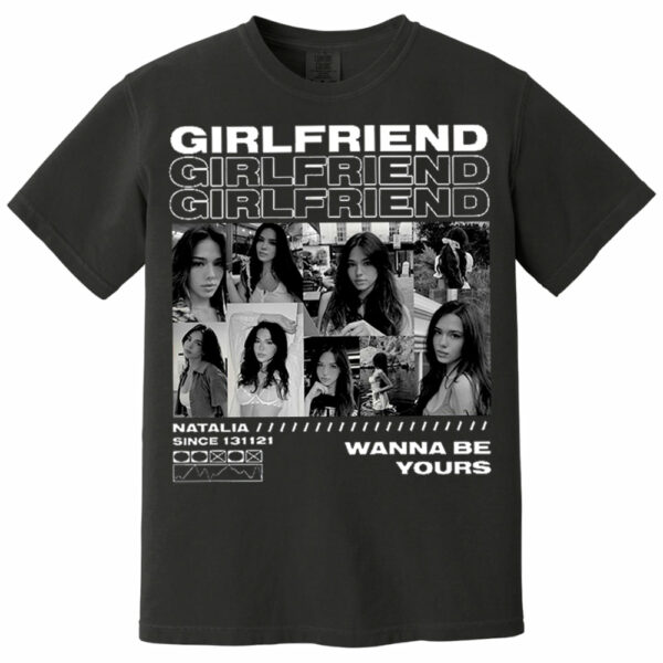 Custom Girlfriend T-Shirt with Face Photo Personalized Vintage Bootleg Rap Tee - Image 6