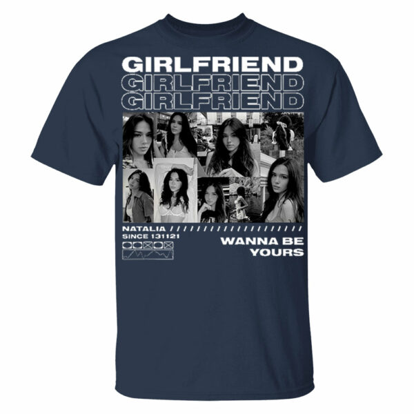 Custom Girlfriend T-Shirt with Face Photo Personalized Vintage Bootleg Rap Tee - Image 4