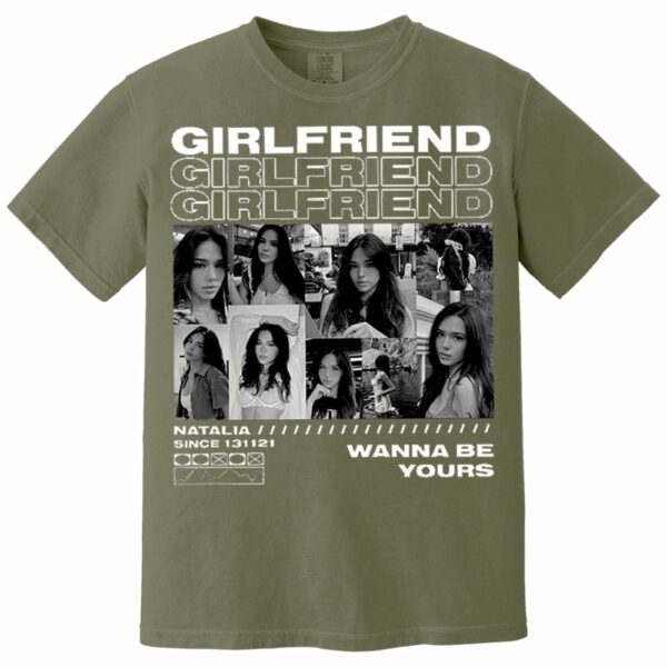 Custom Girlfriend T-Shirt with Face Photo Personalized Vintage Bootleg Rap Tee - Image 9