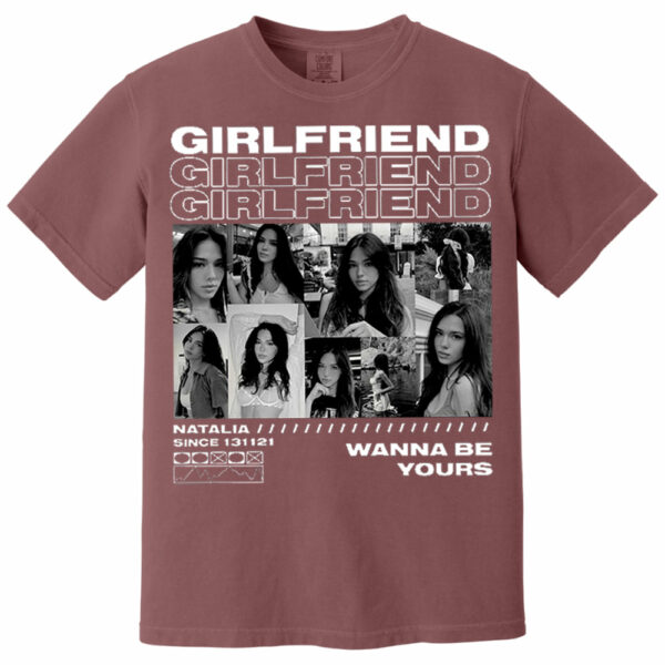 Custom Girlfriend T-Shirt with Face Photo Personalized Vintage Bootleg Rap Tee - Image 12
