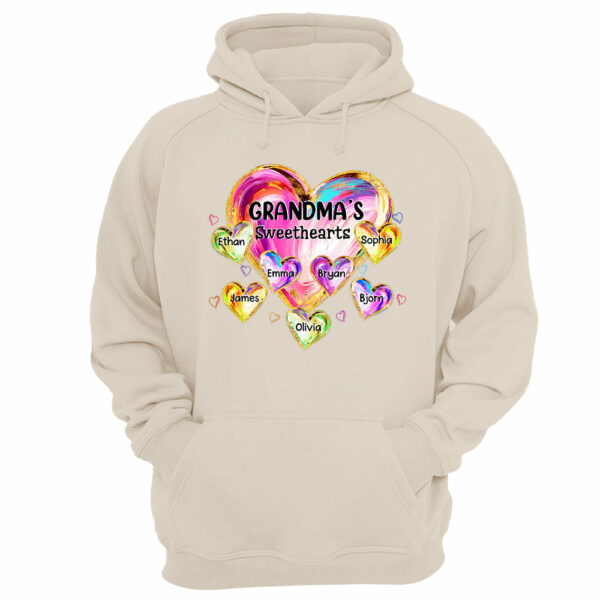 Custom Grandma's Sweethearts Shirt - Personalized Shirt For Grandma - Image 12