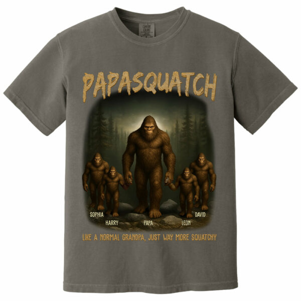 Custom Grandpasquatch Like A Normal Grandpa Bigfoot Shirt N3005 VH01 - Image 9