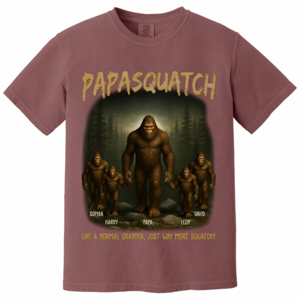 Custom Grandpasquatch Like A Normal Grandpa Bigfoot Shirt N3005 VH01 - Image 10