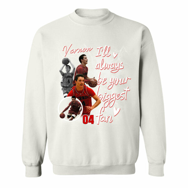Custom I'll Alway be Your Biggest Fan Basketball Shirt - Image 8