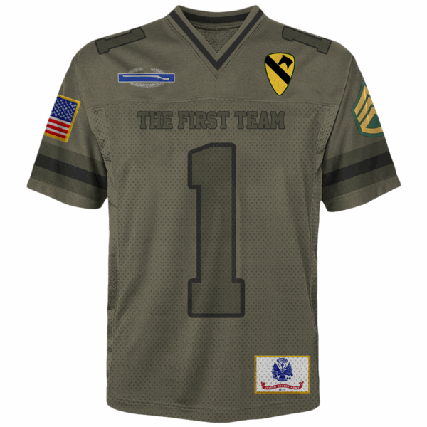 Custom Jersey Football Military Shirt Gift For Veterans Soldier K1702 - Image 3