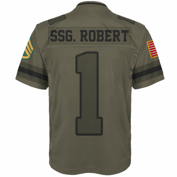Custom Jersey Football Military Shirt Gift For Veterans Soldier K1702 - Image 4