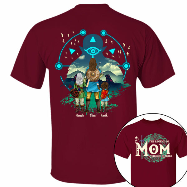 Custom Legend Of Mom Children Of The Wild Shirt - Image 8