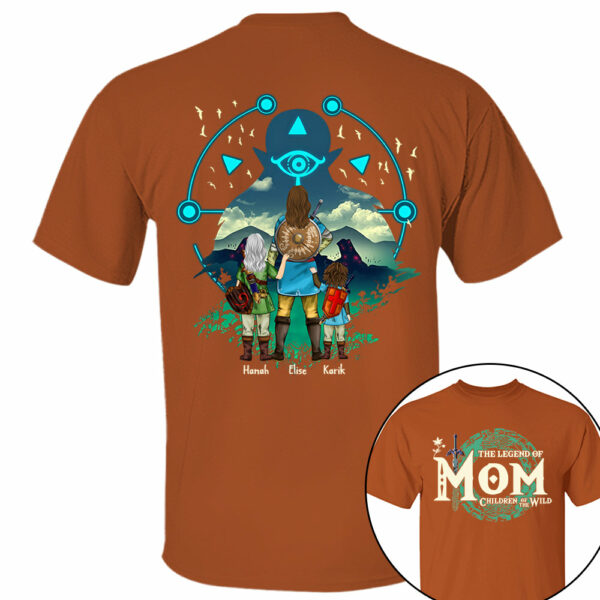 Custom Legend Of Mom Children Of The Wild Shirt - Image 12
