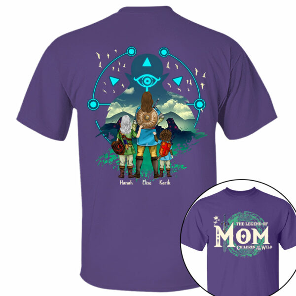 Custom Legend Of Mom Children Of The Wild Shirt - Image 7