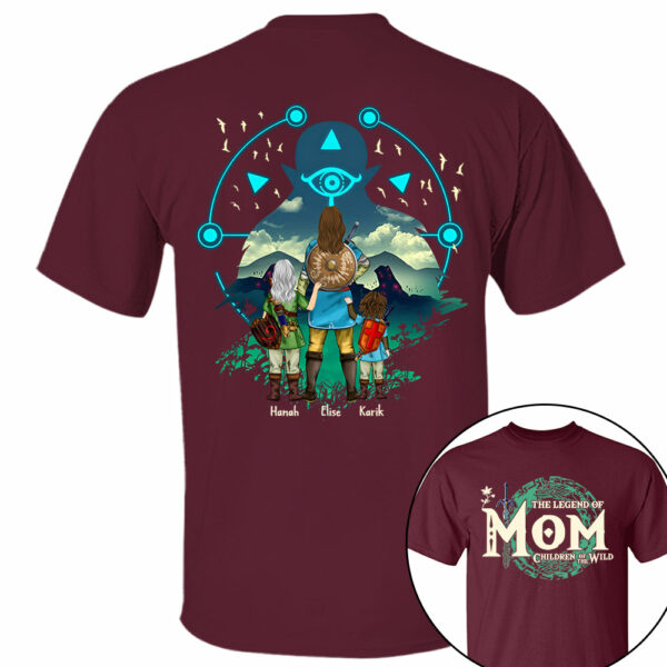 Custom Legend Of Mom Children Of The Wild Shirt - Image 13