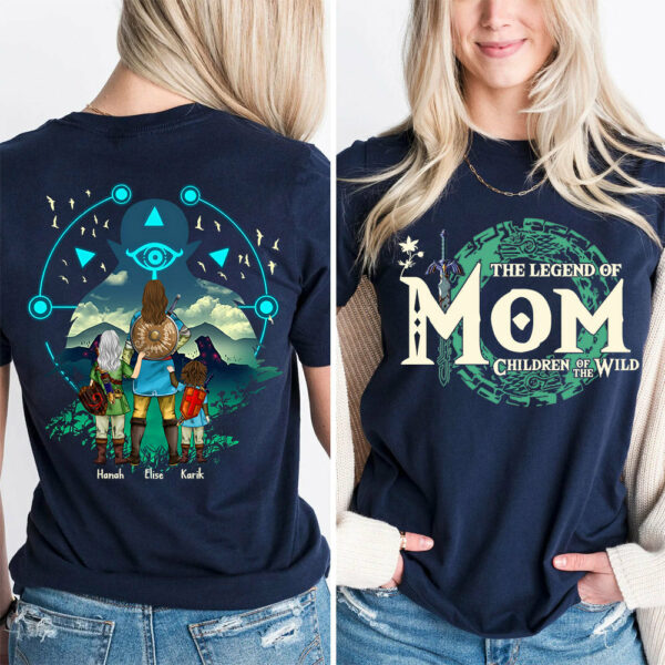 Custom Legend Of Mom Children Of The Wild Shirt - Image 3