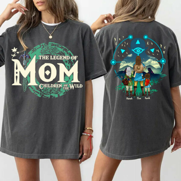 Custom Legend Of Mom Children Of The Wild Shirt - Image 2