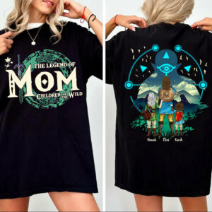 Custom Legend Of Mom Children Of The Wild Shirt