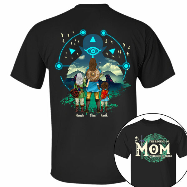 Custom Legend Of Mom Children Of The Wild Shirt - Image 4