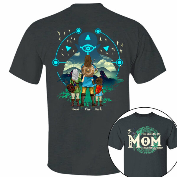 Custom Legend Of Mom Children Of The Wild Shirt - Image 9