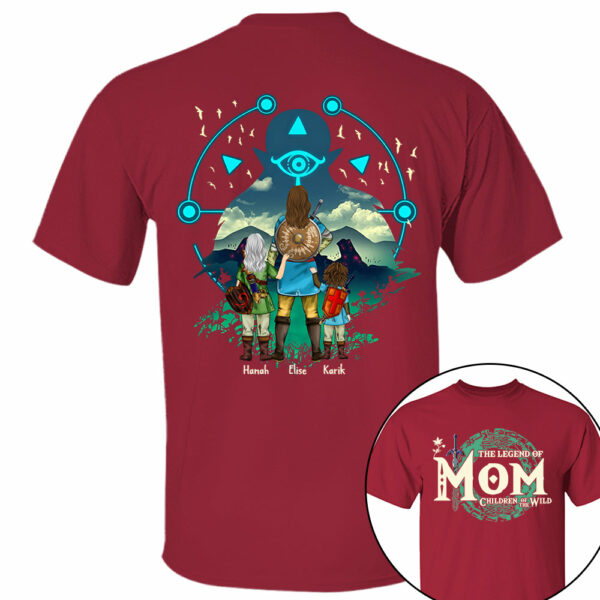 Custom Legend Of Mom Children Of The Wild Shirt - Image 11