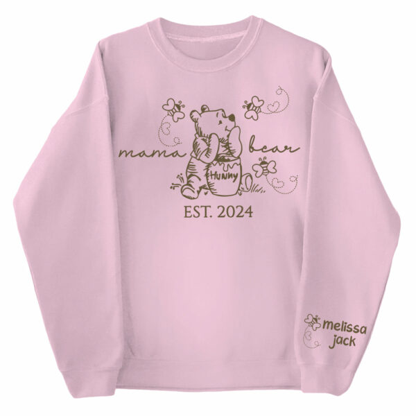 Custom Mama Bear Est And Grandkids Shirts For Grandma - Image 7