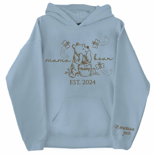 Custom Mama Bear Est And Grandkids Shirts For Grandma - Image 12