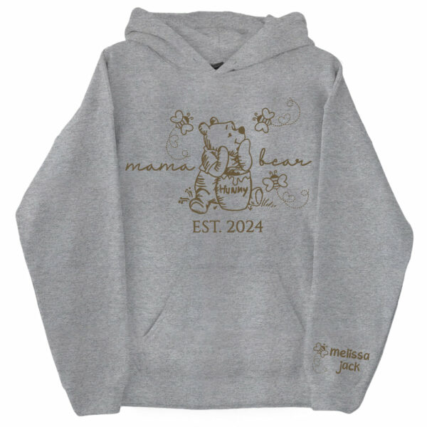 Custom Mama Bear Est And Grandkids Shirts For Grandma - Image 11
