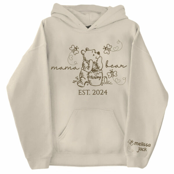 Custom Mama Bear Est And Grandkids Shirts For Grandma - Image 8