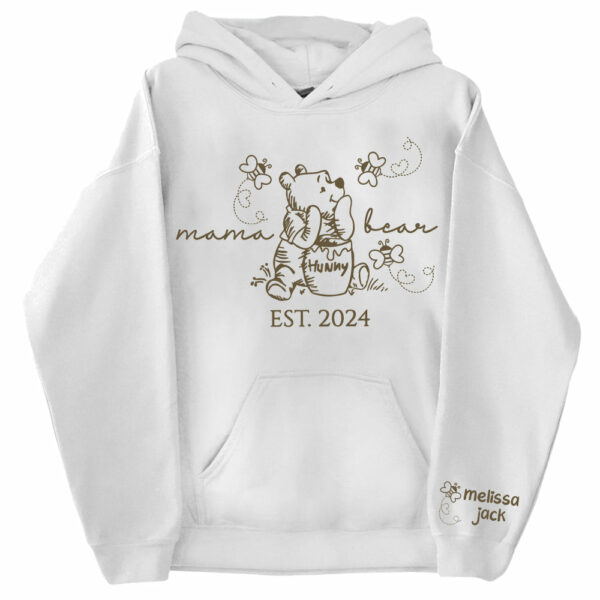 Custom Mama Bear Est And Grandkids Shirts For Grandma - Image 9