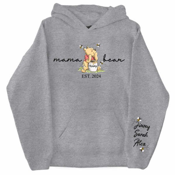 Custom Mama Bear Sweatshirt - New Mom Tee - Mother's Day & Birthday Gift - Custom Shirt for Women - Image 13