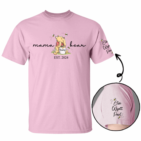 Custom Mama Bear Sweatshirt - New Mom Tee - Mother's Day & Birthday Gift - Custom Shirt for Women - Image 5