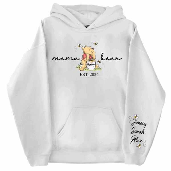 Custom Mama Bear Sweatshirt - New Mom Tee - Mother's Day & Birthday Gift - Custom Shirt for Women - Image 10