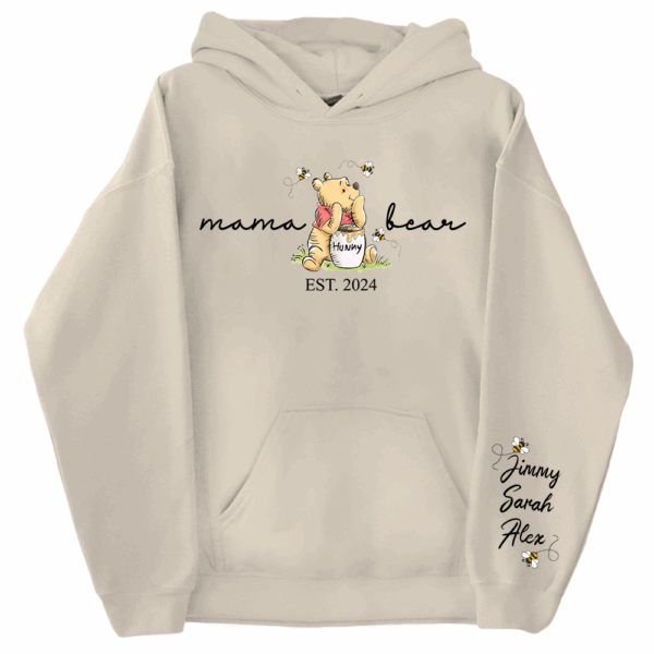 Custom Mama Bear Sweatshirt - New Mom Tee - Mother's Day & Birthday Gift - Custom Shirt for Women - Image 11