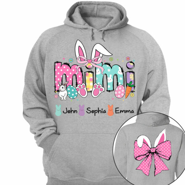 Custom Mama Easter Coquette Bow Shirt - Image 11
