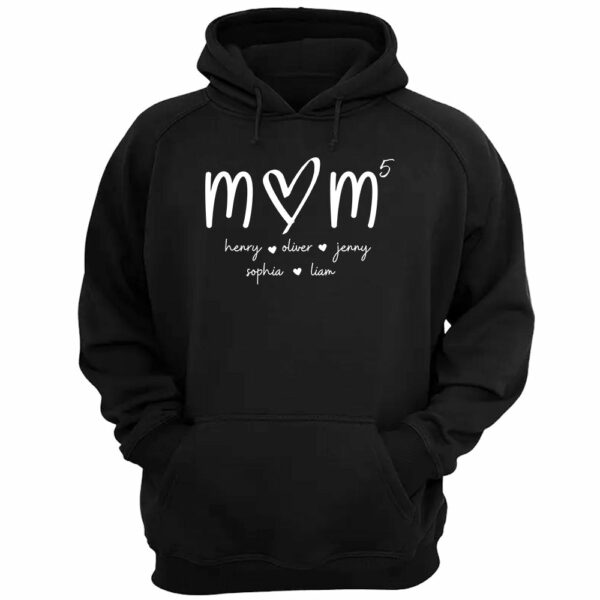Custom Mama Sweatshirt with Kids Name - Image 4
