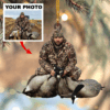 Custom Master Hunter Ornament - Personalized Photo Ornament - Christmas Gifts For Hunting Lover