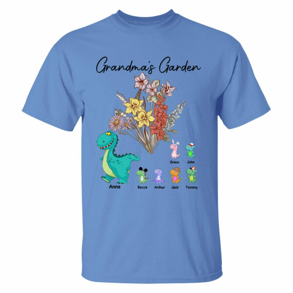 Custom Nana's Garden NanaSaurus And Kids Custom Shirt - Mother's Day Gift - Image 10