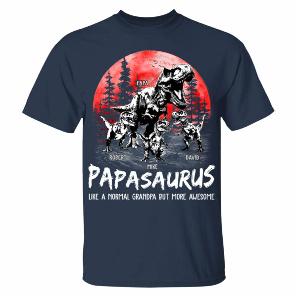 Custom Papasaurus Shirt, Father's Day Gift - Image 7