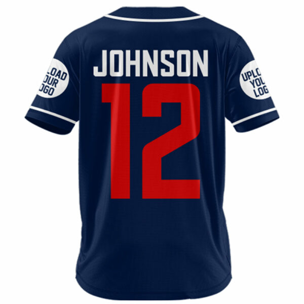 Custom Photo Baseball Game Day Baseball Jersey Gift For Baseball Lovers - Personalized Gift For Baseball Player - Image 4